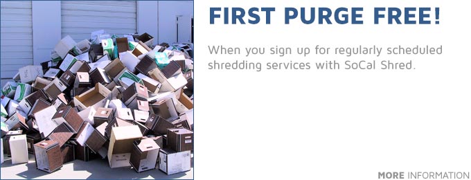 First Purge Shredding Free!